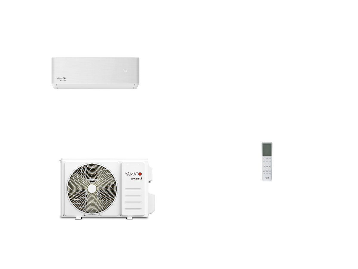 AC Yamato Avanti YW12T3N 12.000 BTU/h (gama 2025) wi-fi, inverter (include montaj standard in limita a 3ml traseu frigorific, console prindere UE)